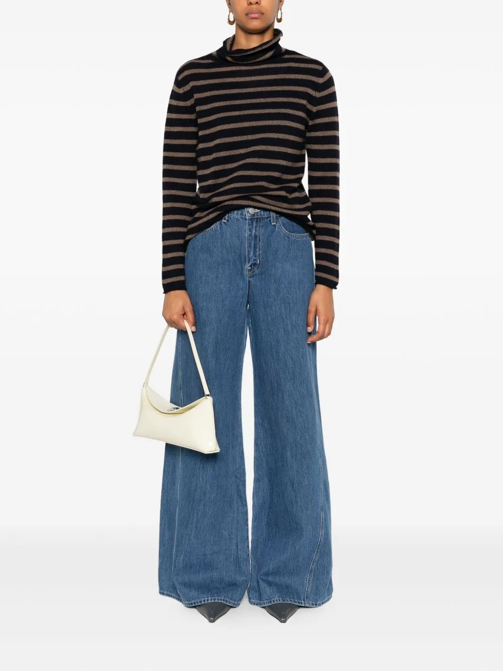 STRIPED CASHMERE SWEATER sold by Lord & Taylor product image thumbnail 3