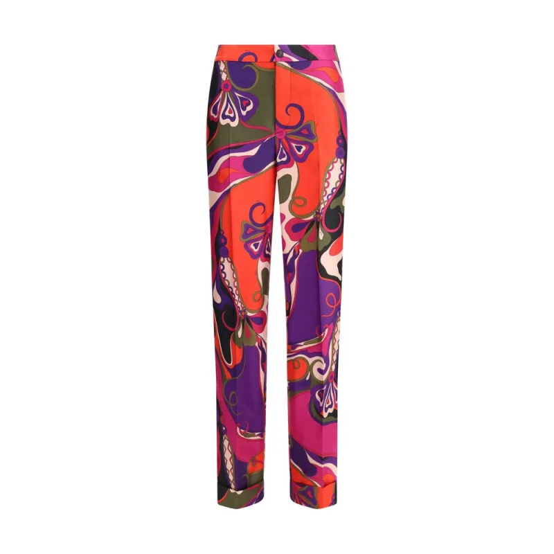 Multicolor straight Pants made by Lord & Taylor