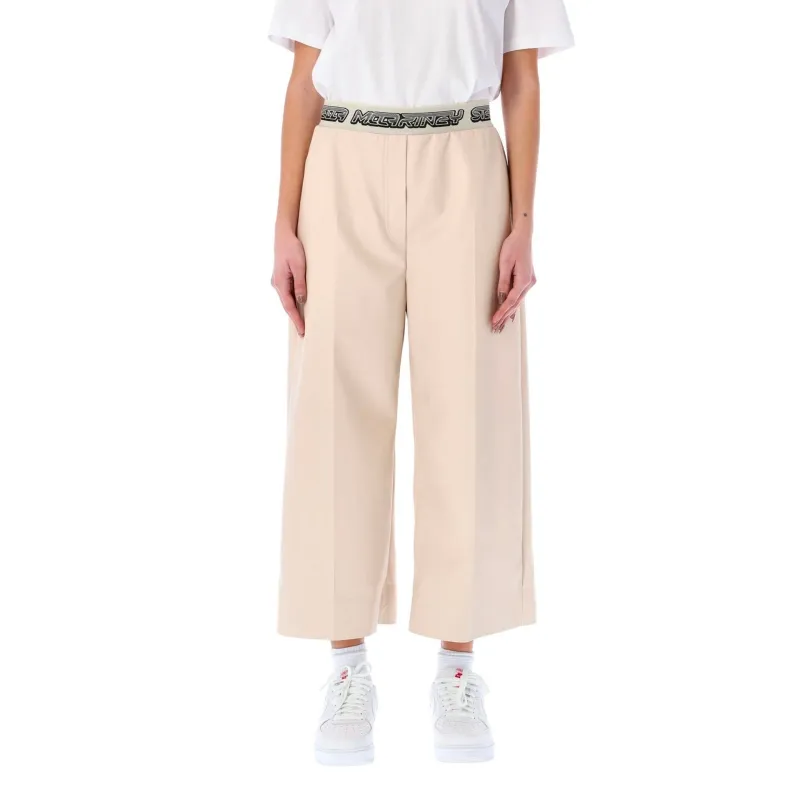 Stella Mccartney Cropped Logo Pants sold by Lord & Taylor