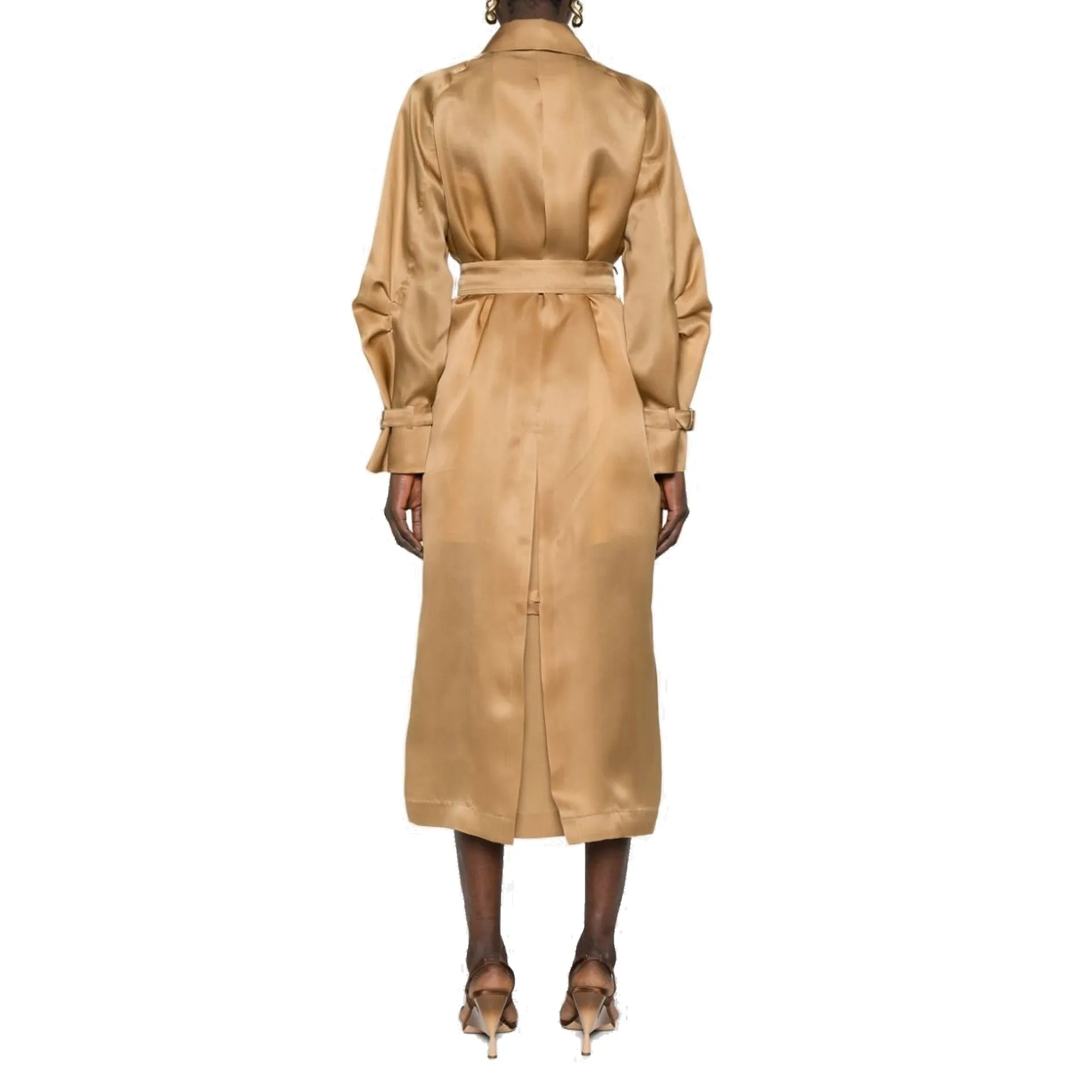 Max Mara Sfilata 'Sacco' Silk Trench sold by Lord & Taylor product image thumbnail 3