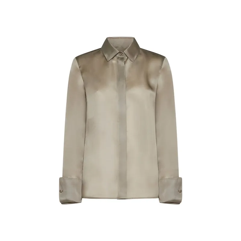 Max Mara Sfilata 'Nola' Silk Shirt sold by Lord & Taylor