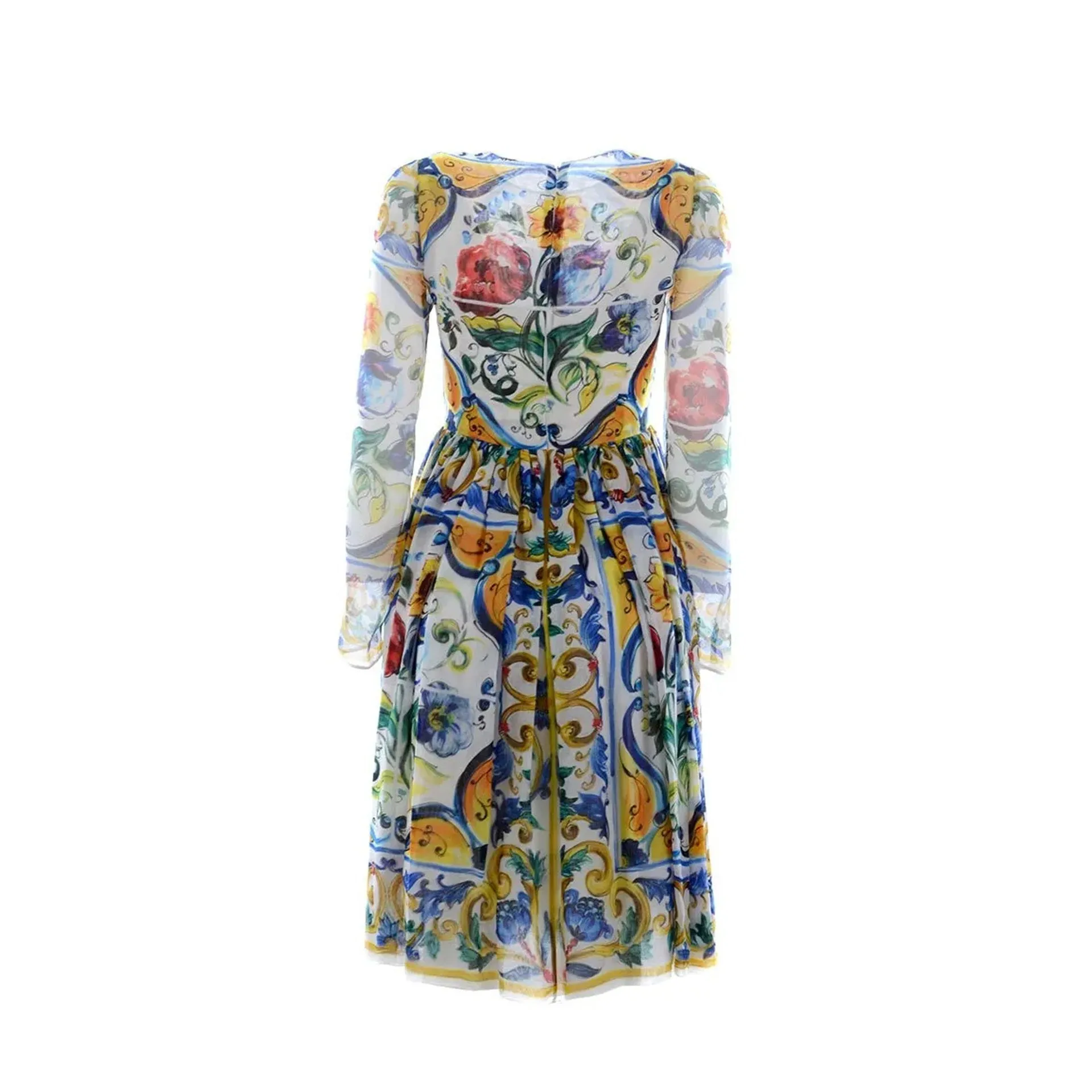 Dolce & Gabbana Silk Maiolica Dress sold by Lord & Taylor product image thumbnail 2