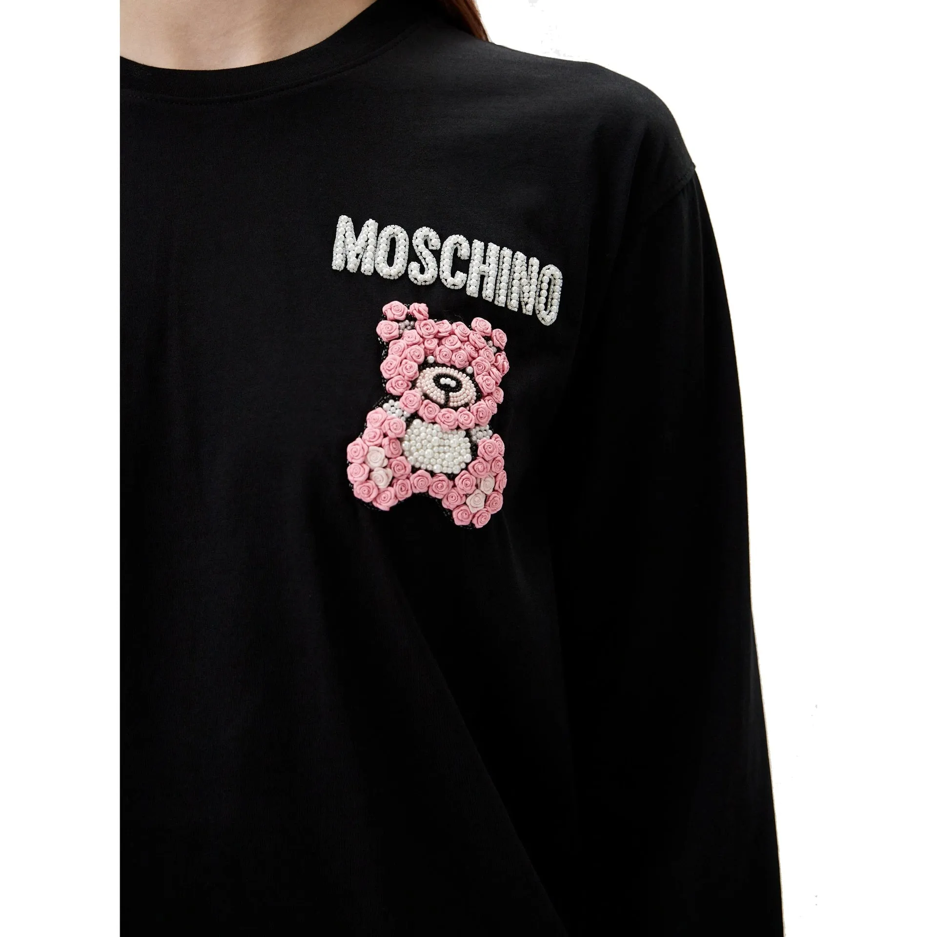 Moschino Couture Long Sleeve T-shirt sold by Lord & Taylor product image thumbnail 4