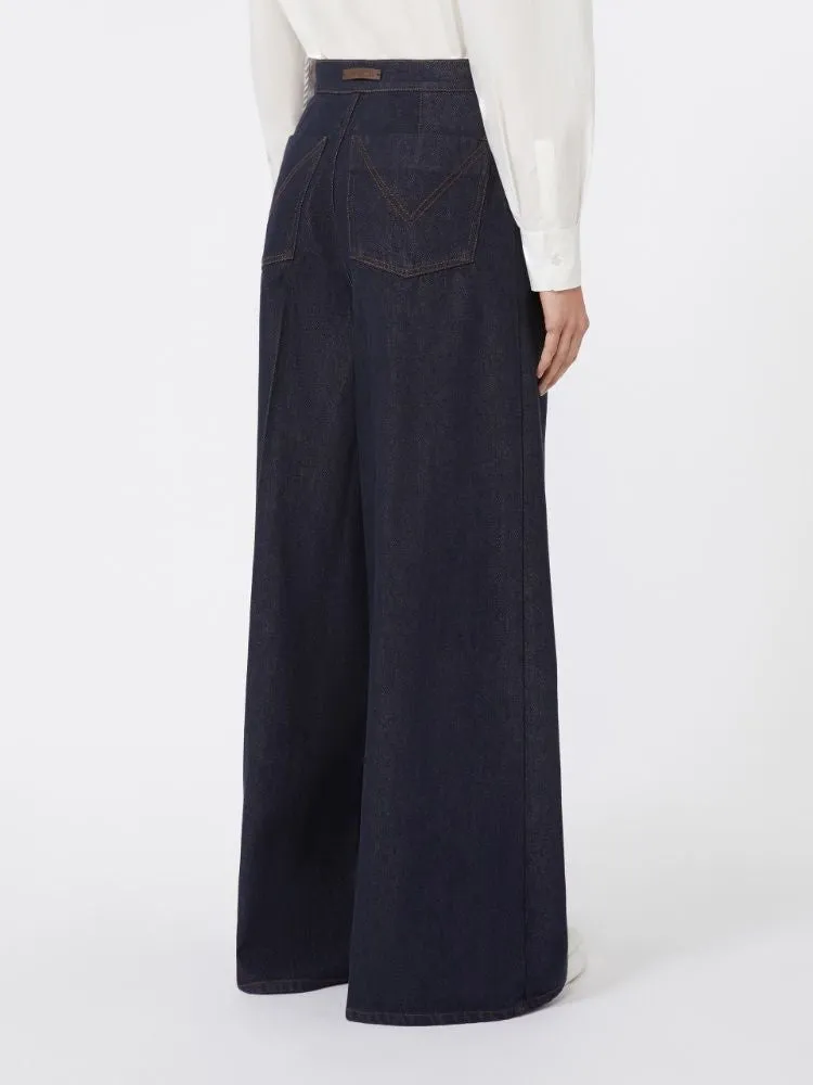 CARMINE - WIDE LEG DENIM JEANS sold by Lord & Taylor product image thumbnail 3