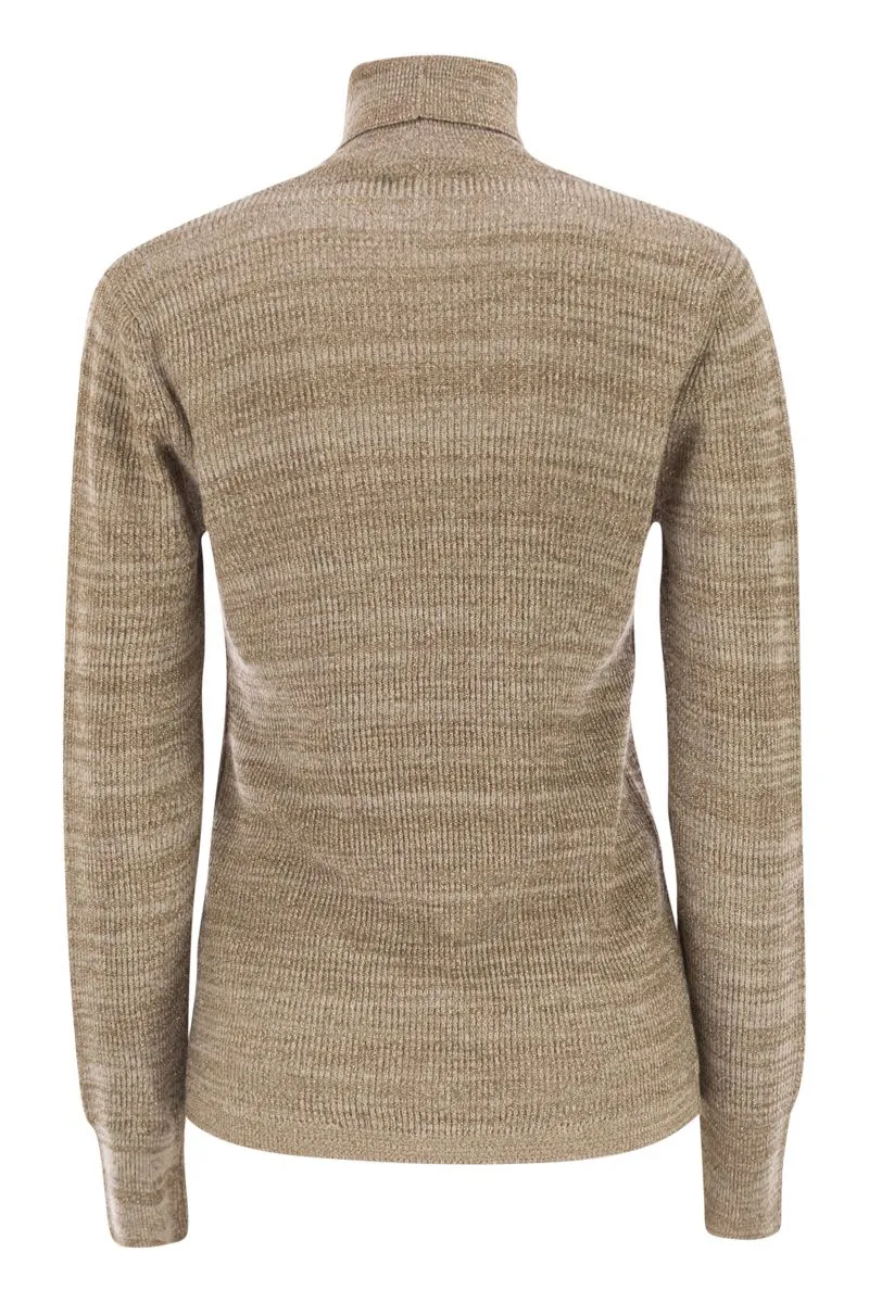 PLATINUM YARN TURTLENECK sold by Lord & Taylor product image thumbnail 2