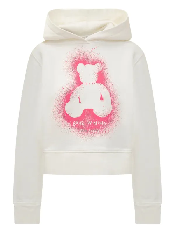 WHITE COTTON HOODED SWEATSHIRT sold by Lord & Taylor