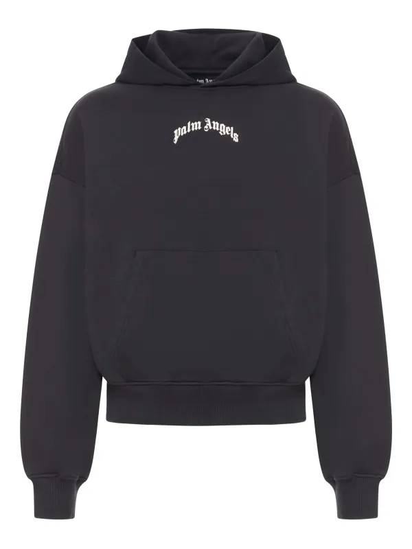 BLACK COTTON HOODED SWEATSHIRT sold by Lord & Taylor