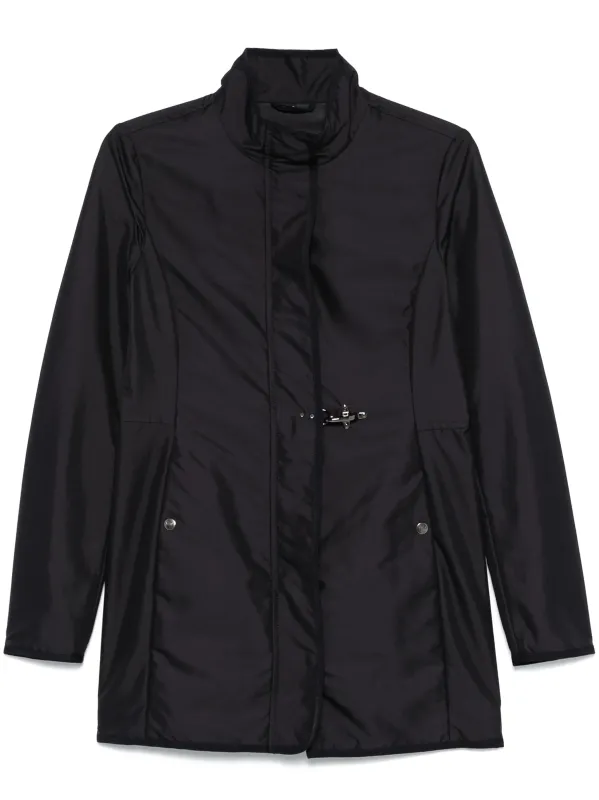 SHORT BLUE POLYESTER COAT sold by Lord & Taylor