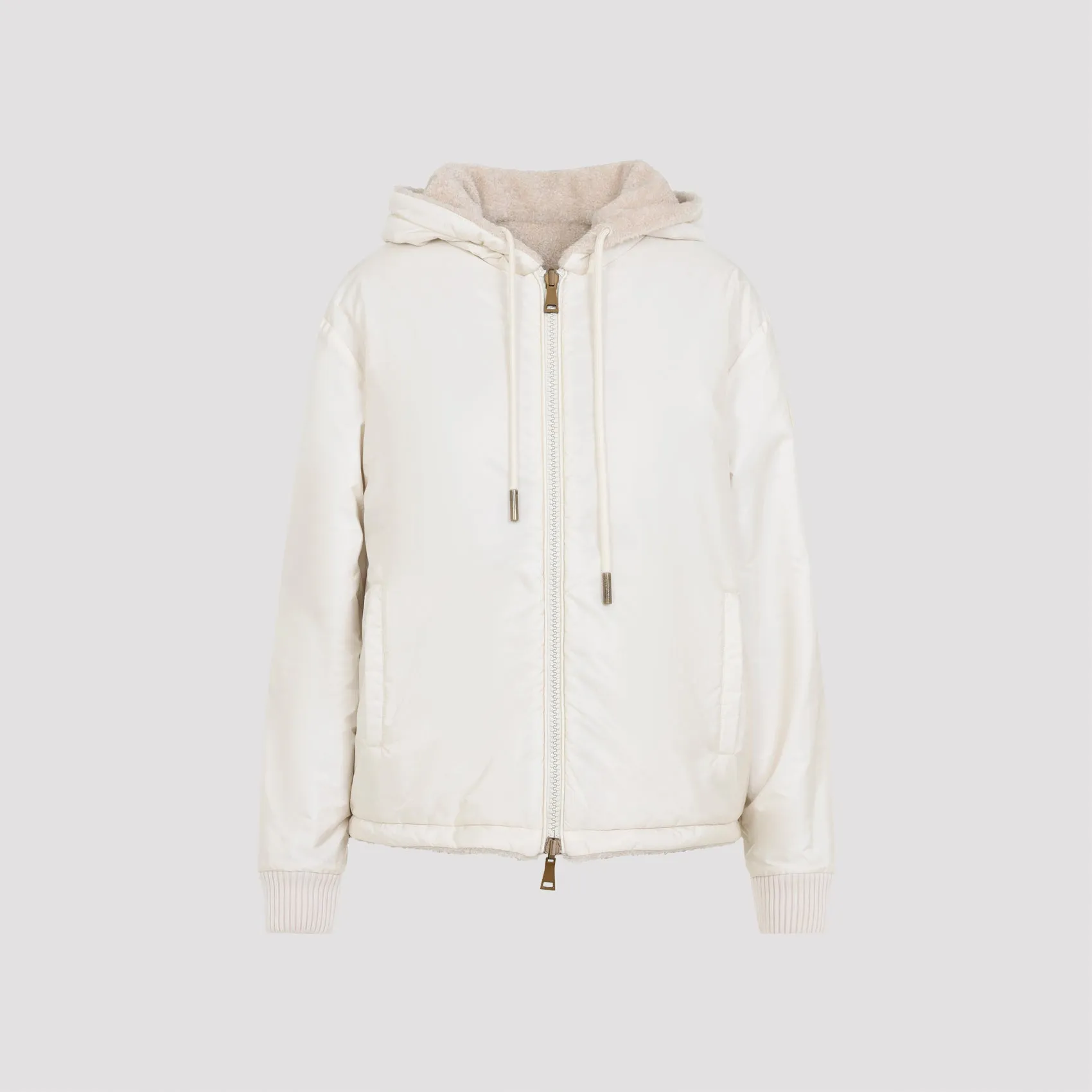 REVERSIBLE PADDED SWEATSHIRT WITH HOOD sold by Lord & Taylor product image thumbnail 4