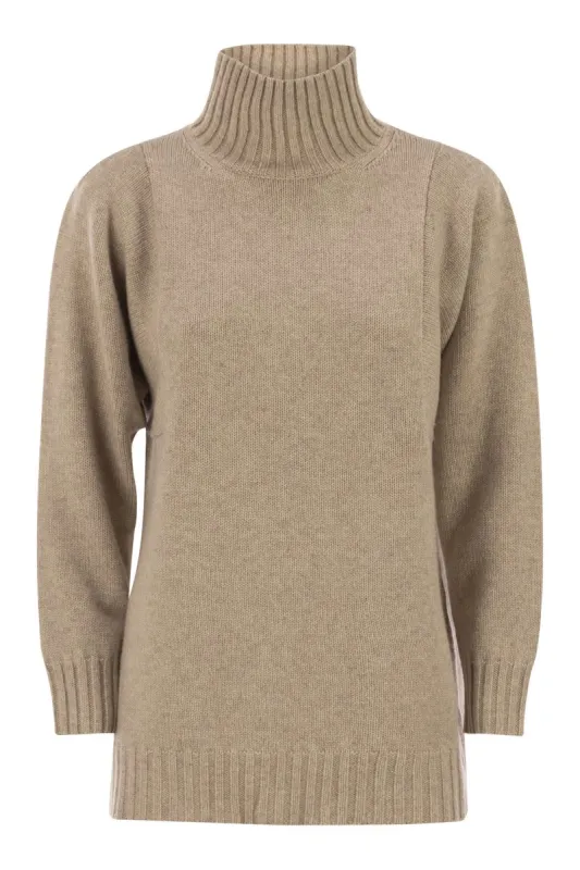 ACETI - OVERSIZED CASHMERE TURTLENECK sold by Lord & Taylor