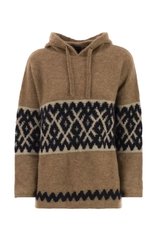 IVAN - JACQUARD MOHAIR BLEND SWEATSHIRT sold by Lord & Taylor
