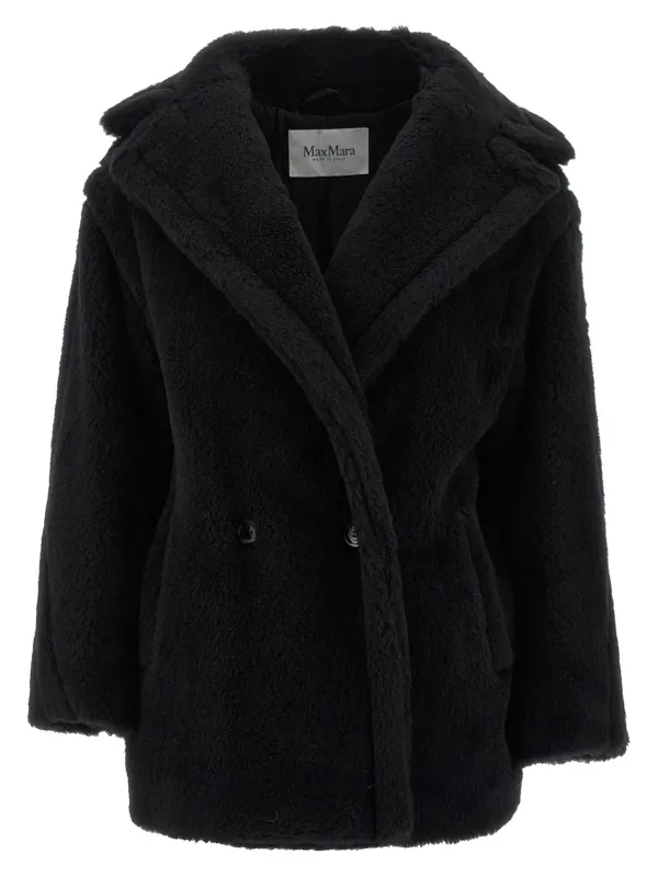 OLGA - TEDDY BEAR ICON COAT SHORT IN ALPACA AND WOOL sold by Lord & Taylor