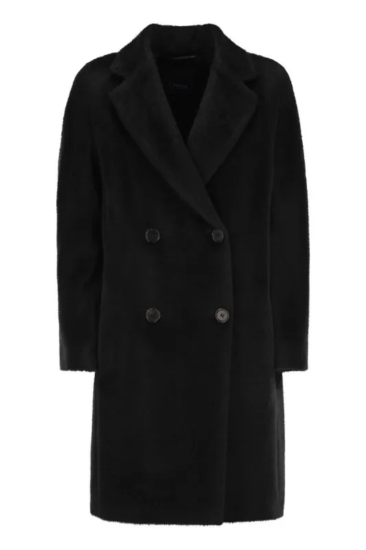 ROSETO - ALPACA AND WOOL MIDI COAT sold by Lord & Taylor