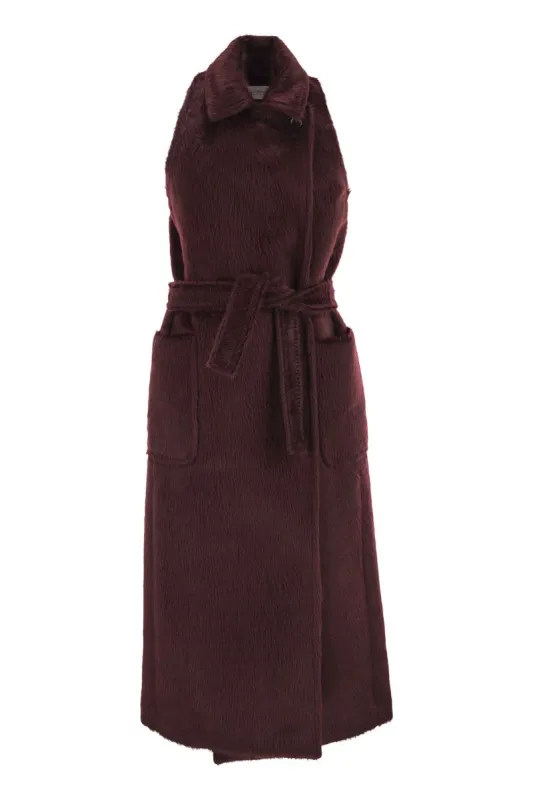 ABBOZZI1234 - SLEEVELESS COAT IN ALPACA AND WOOL sold by Lord & Taylor