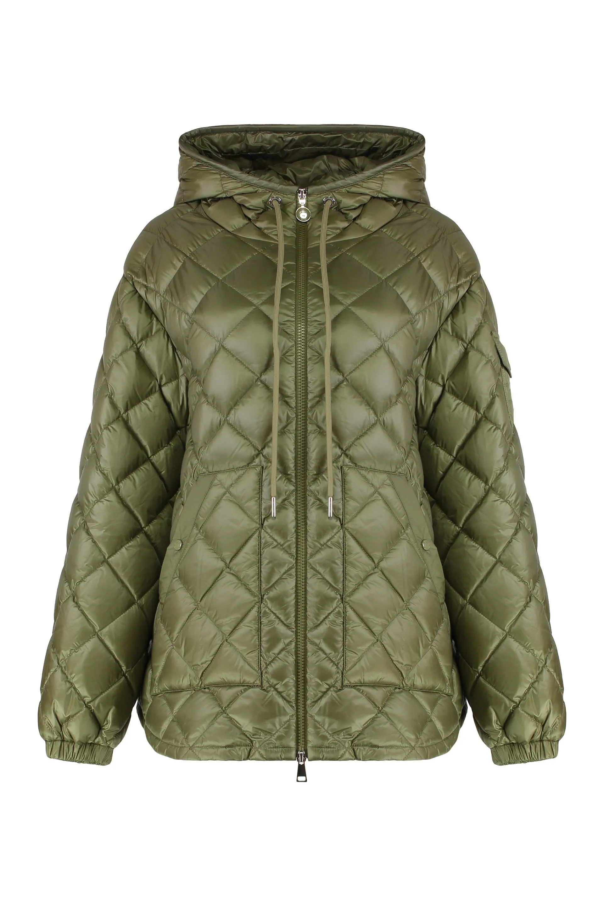 Nylon Down Jacket with Hood sold by Lord & Taylor