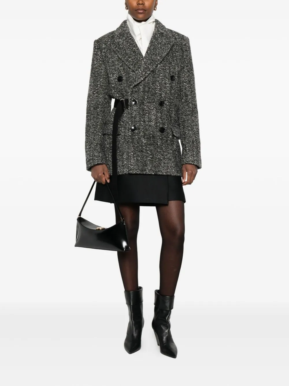 EZZIA LEATHER COAT sold by Lord & Taylor product image thumbnail 2