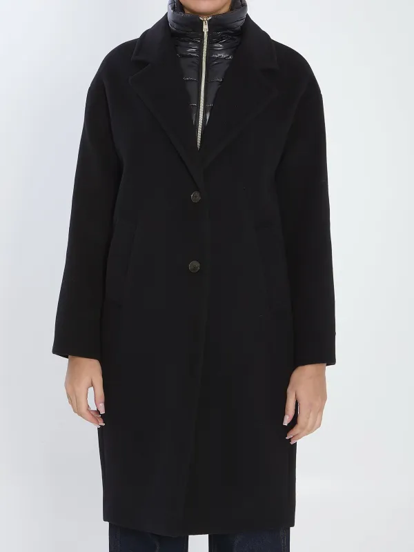 ULTRALIGHT WOOL AND NYLON COAT sold by Lord & Taylor