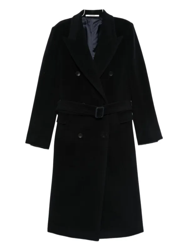 WOOL DOUBLE-BTEASTED COAT sold by Lord & Taylor
