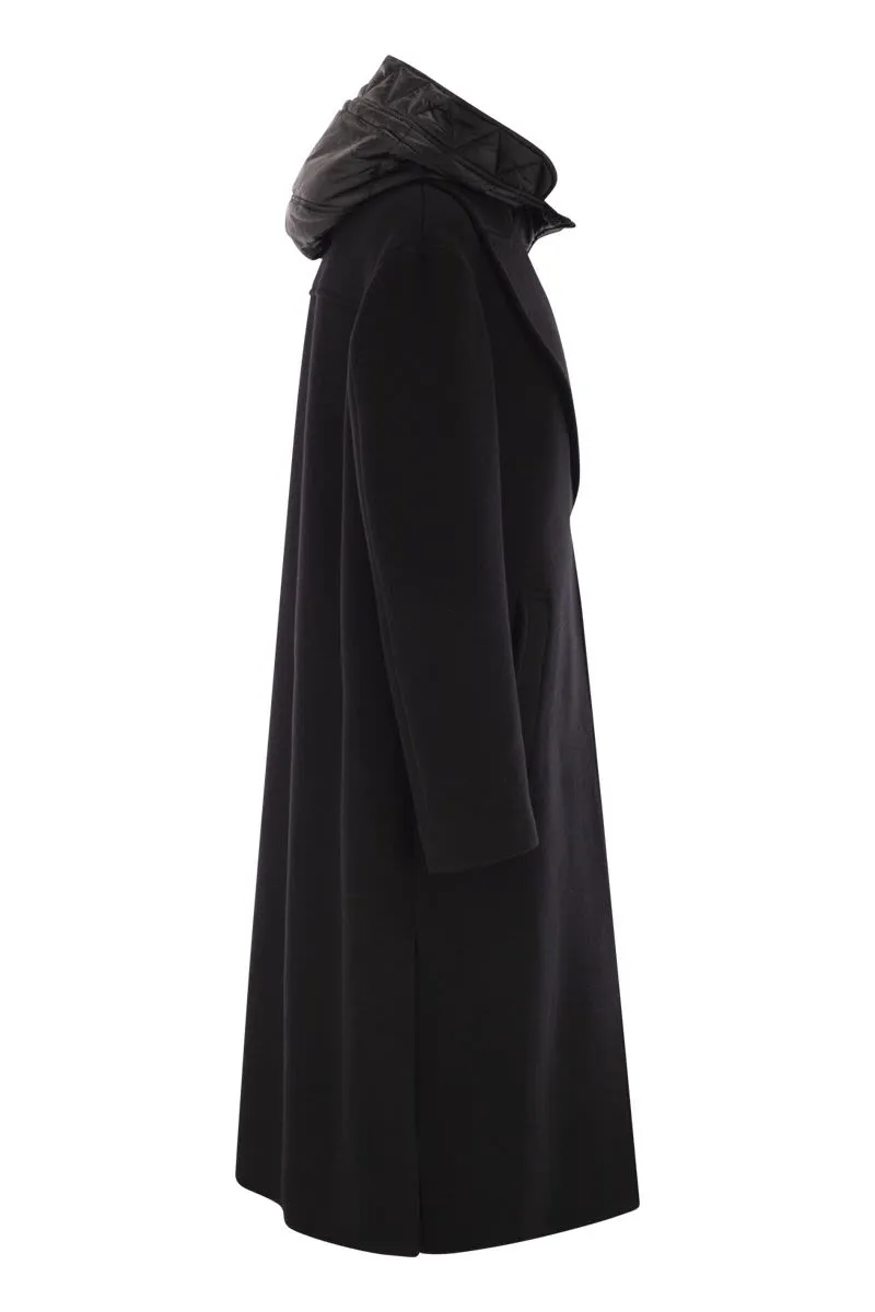 DOUBLE FRONT COAT IN WOOL AND CASHMERE sold by Lord & Taylor product image thumbnail 3