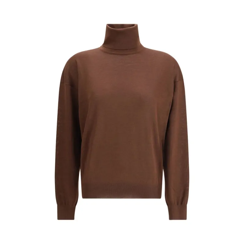 Turtleneck Pullover in Cashmere, Wool, and Silk sold by Lord & Taylor