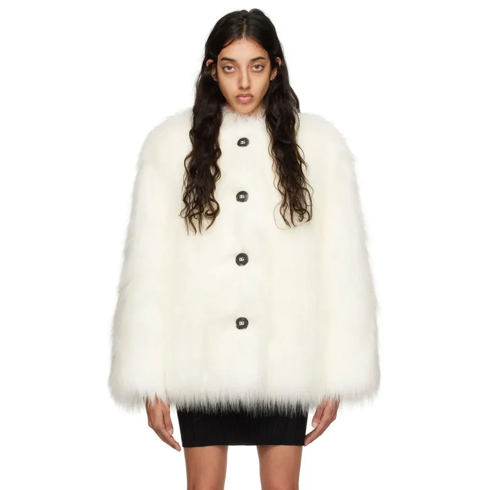 White Modacrylic Jackets & Coat sold by Lord & Taylor product image thumbnail 3