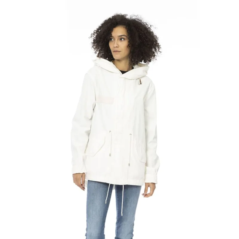 White Cotton Jackets & Coat sold by Lord & Taylor