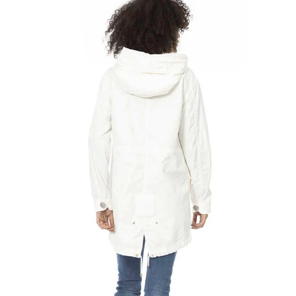 White Cotton Jackets & Coat sold by Lord & Taylor product image thumbnail 3