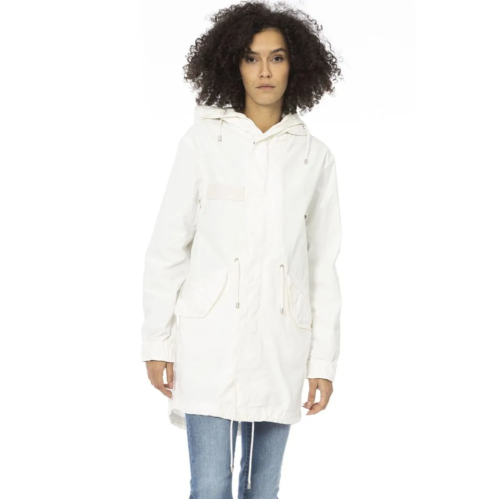 White Cotton Jackets & Coat sold by Lord & Taylor