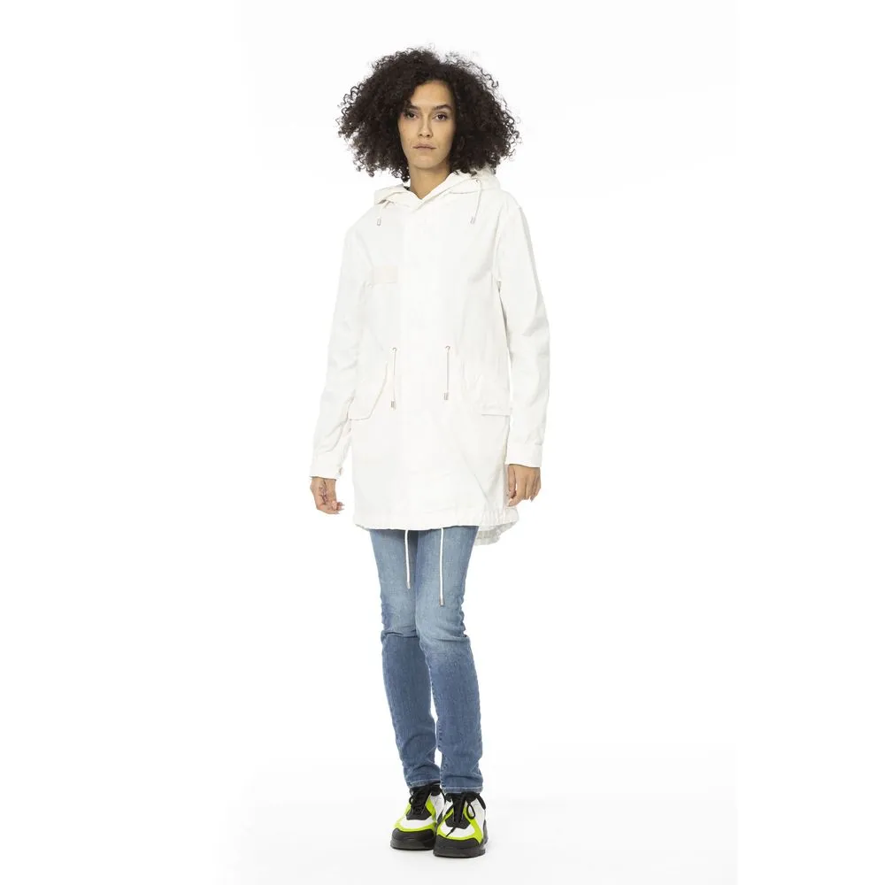 White Cotton Jackets & Coat sold by Lord & Taylor product image thumbnail 5