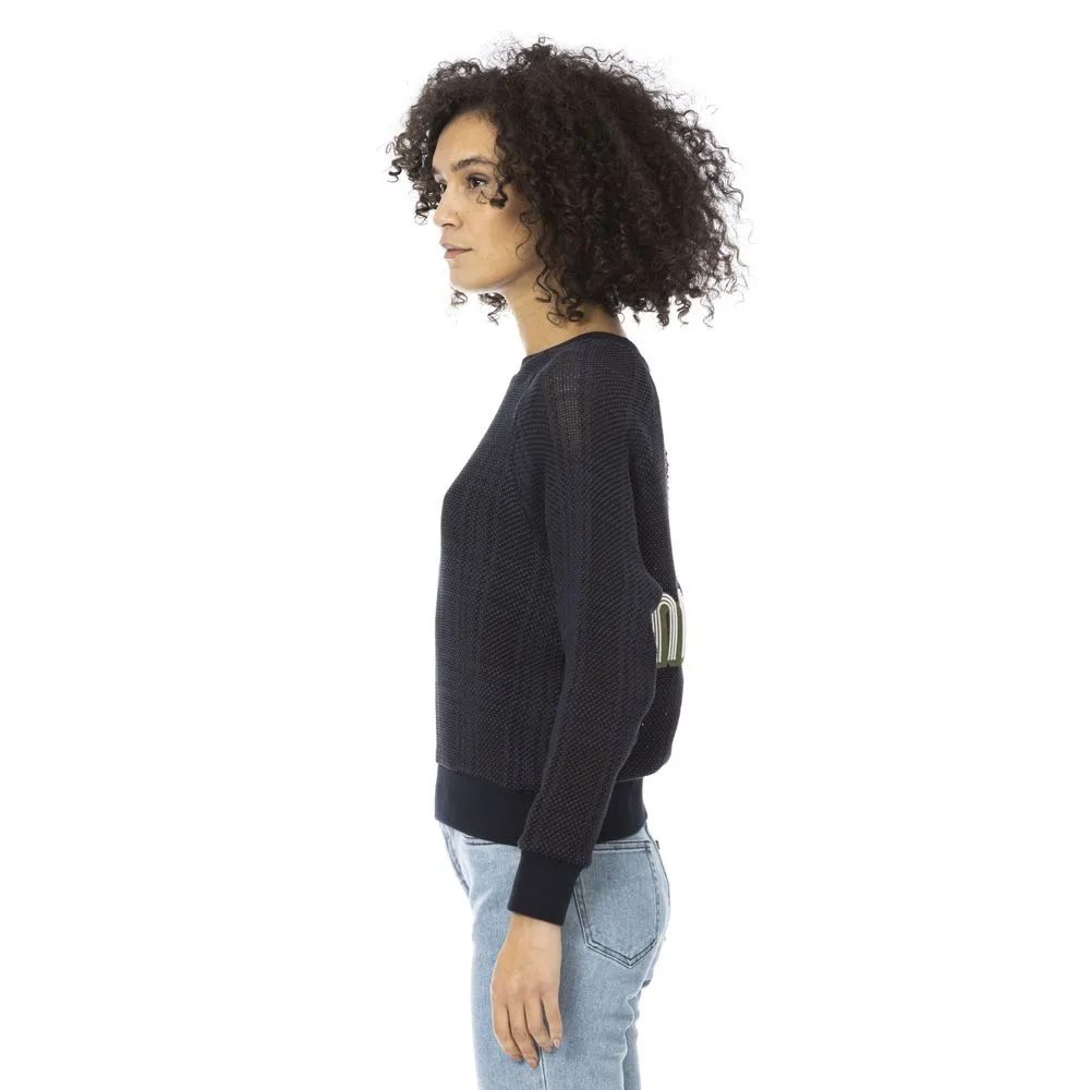 Blue Cotton Sweatshirt sold by Lord & Taylor product image thumbnail 2