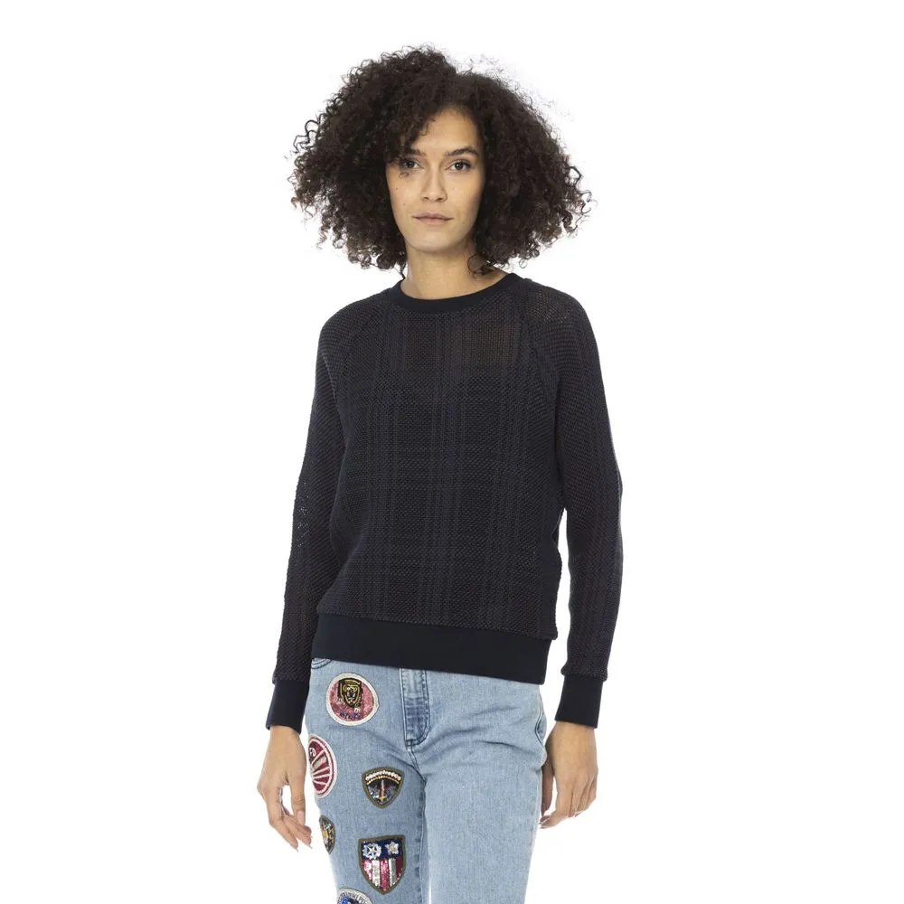 Blue Cotton Sweatshirt sold by Lord & Taylor