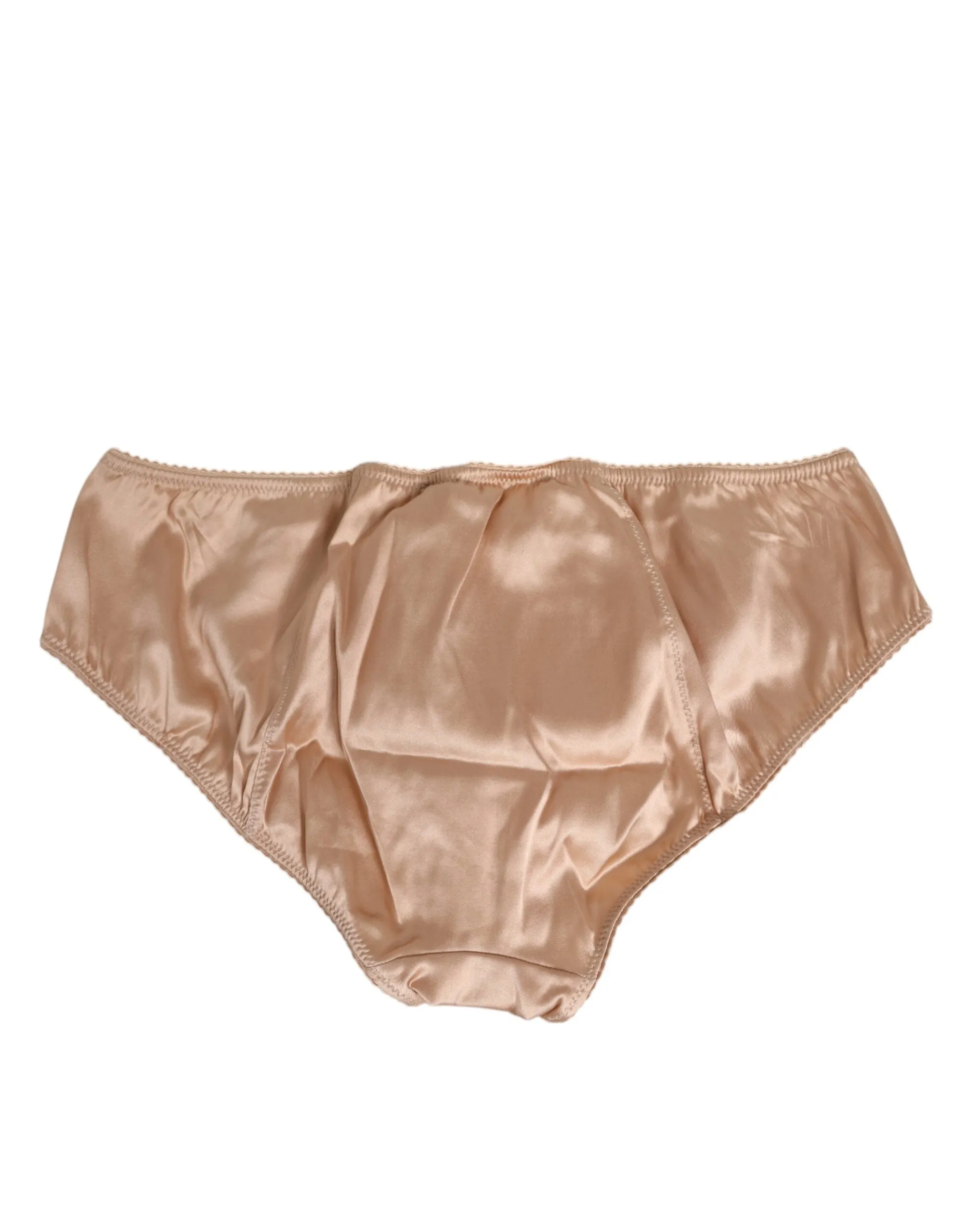 Nude Beige Silk Satin Bow Lace Trim Underwear sold by Lord & Taylor product image thumbnail 5
