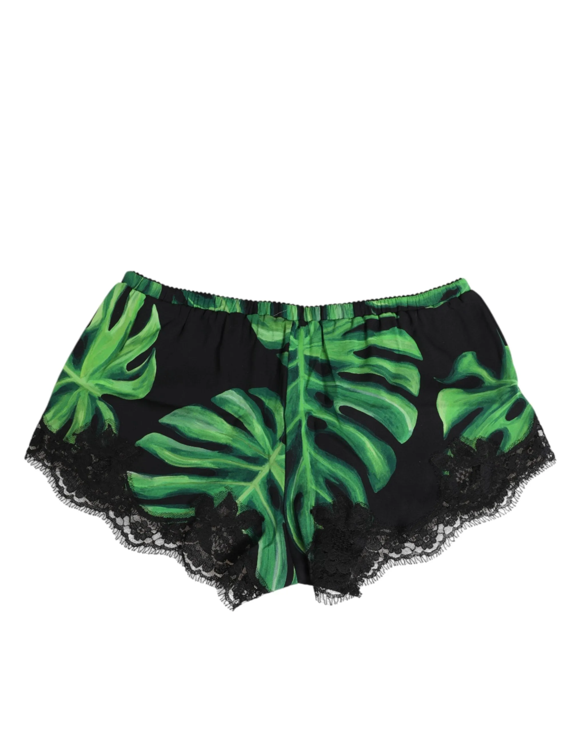 Black Green Tropical Print Lace Underwear sold by Lord & Taylor product image thumbnail 5