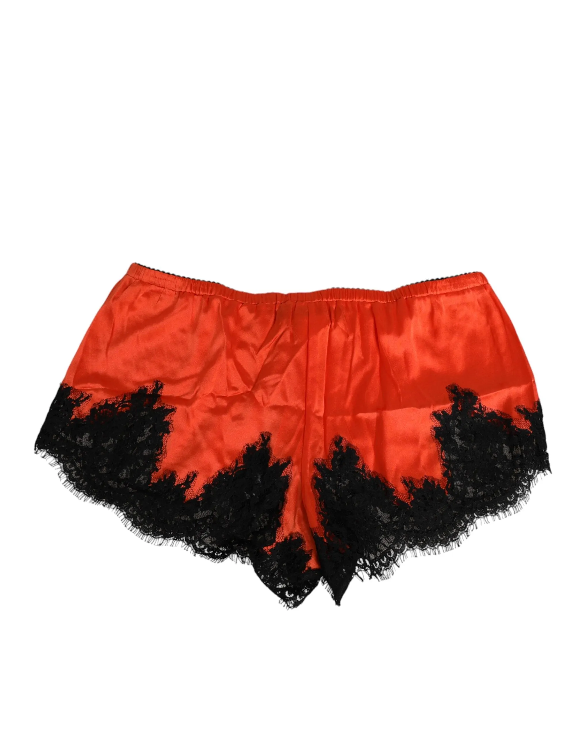 Red Silk Satin Lace Shorts Underwear sold by Lord & Taylor product image thumbnail 5