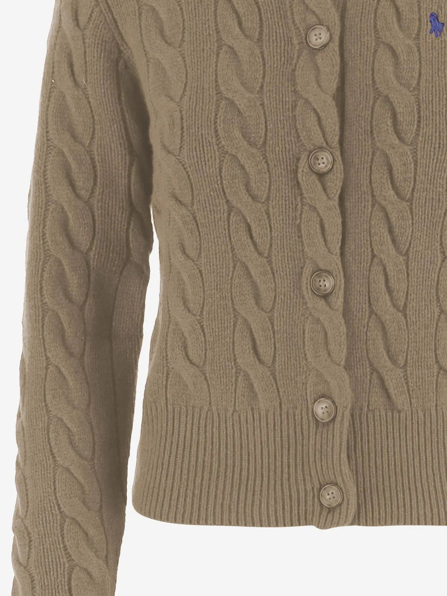Wool and Cashmere Cardigan with Logo sold by Lord & Taylor product image thumbnail 5