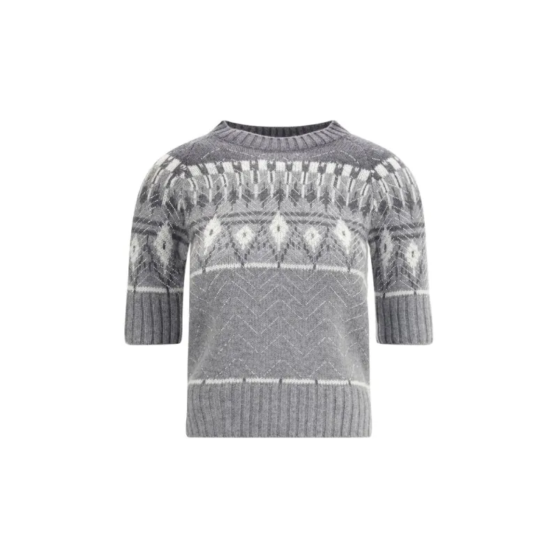 Short sleeved Sweater made by Ermanno Scervino