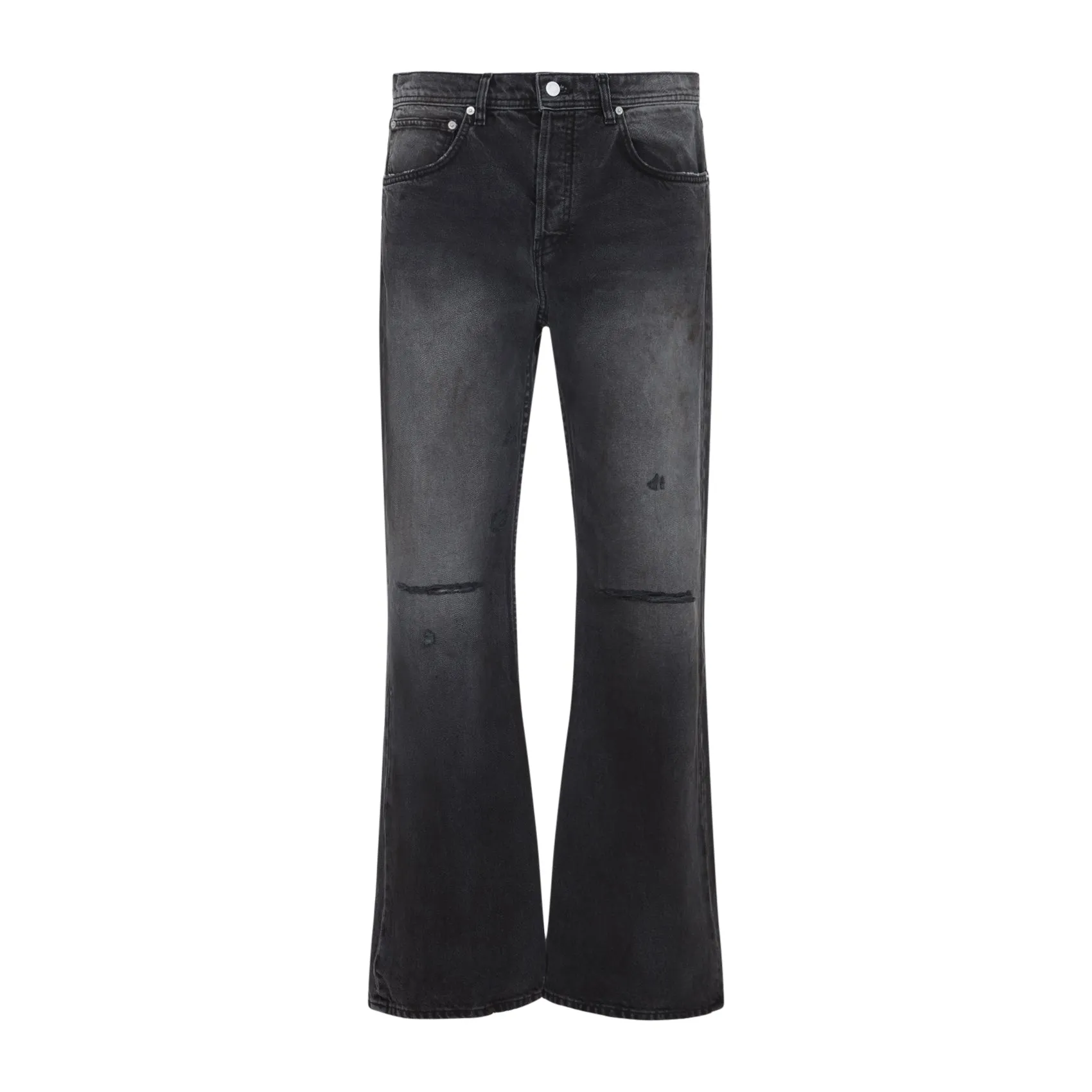 FLARED DENIM COTTON JEANS sold by Lord & Taylor