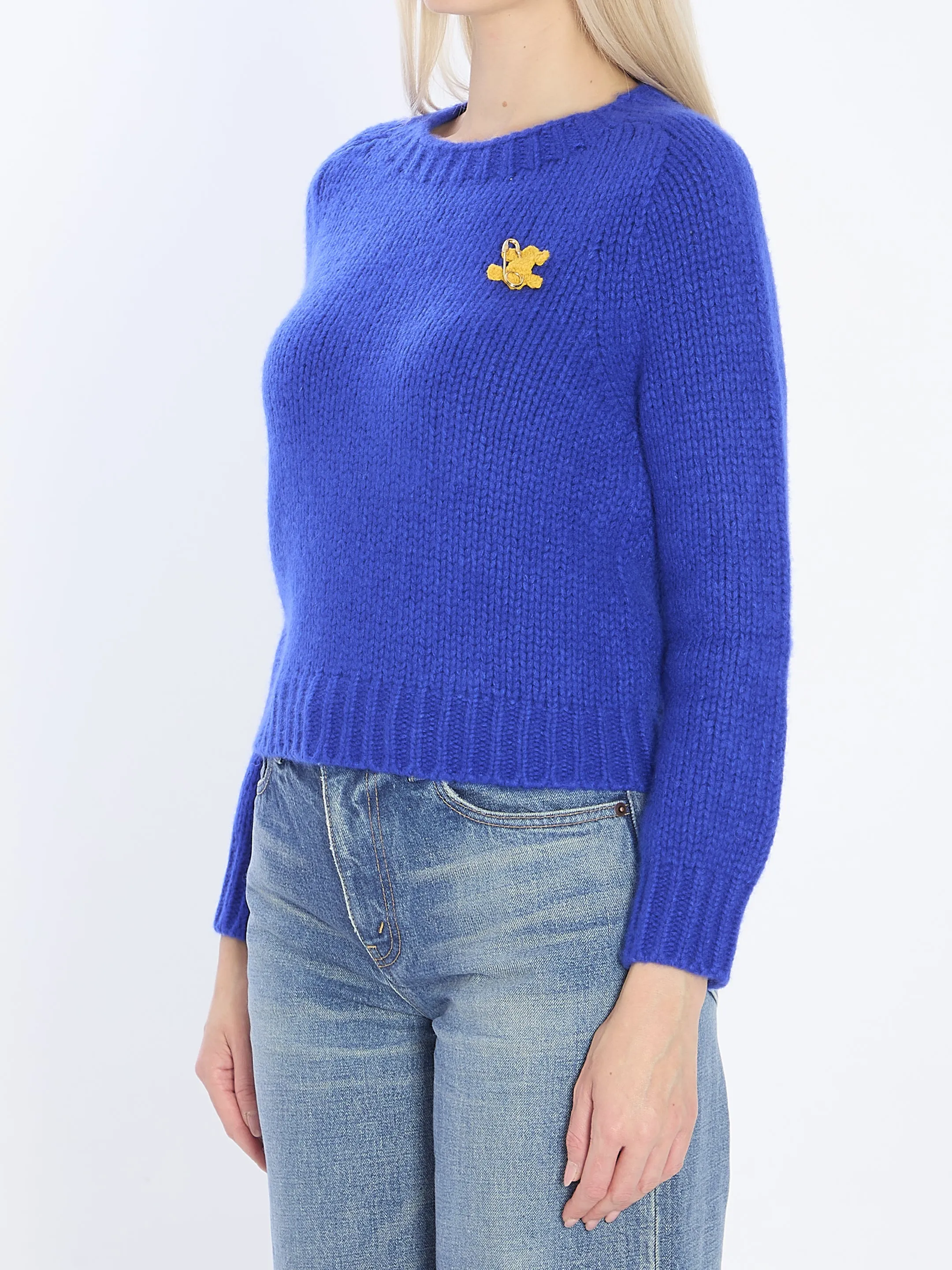 CASHMERE AND SILK CREW NECK SWEATER sold by Lord & Taylor product image thumbnail 2