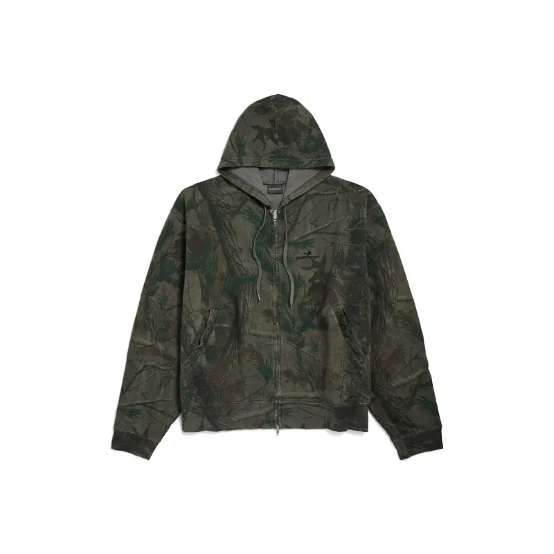 DIAMOND B OVERSIZED ZIP HOODIE sold by Lord & Taylor