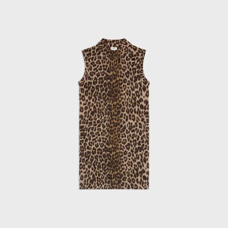 LEOPARD CASHMERE MINI DRESS sold by Lord & Taylor