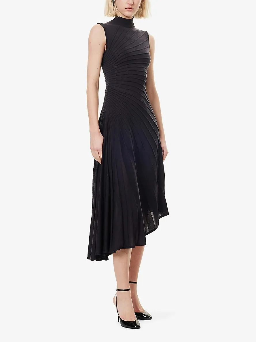 ASYMMETRICAL KNIT DRESS sold by Lord & Taylor product image thumbnail 2
