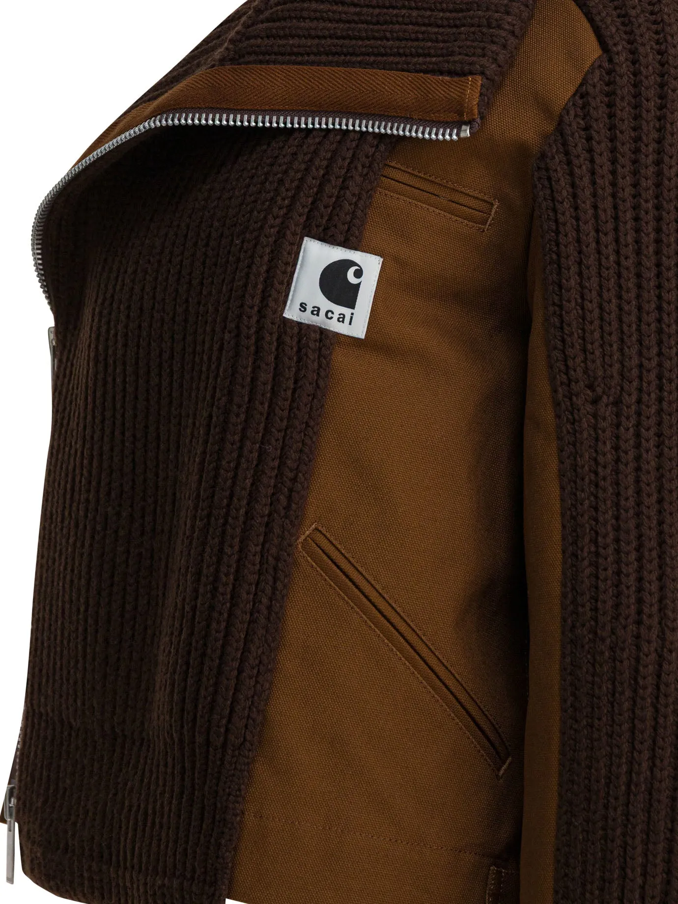 BROWN WOOL BLEND JACKET sold by Lord & Taylor product image thumbnail 4