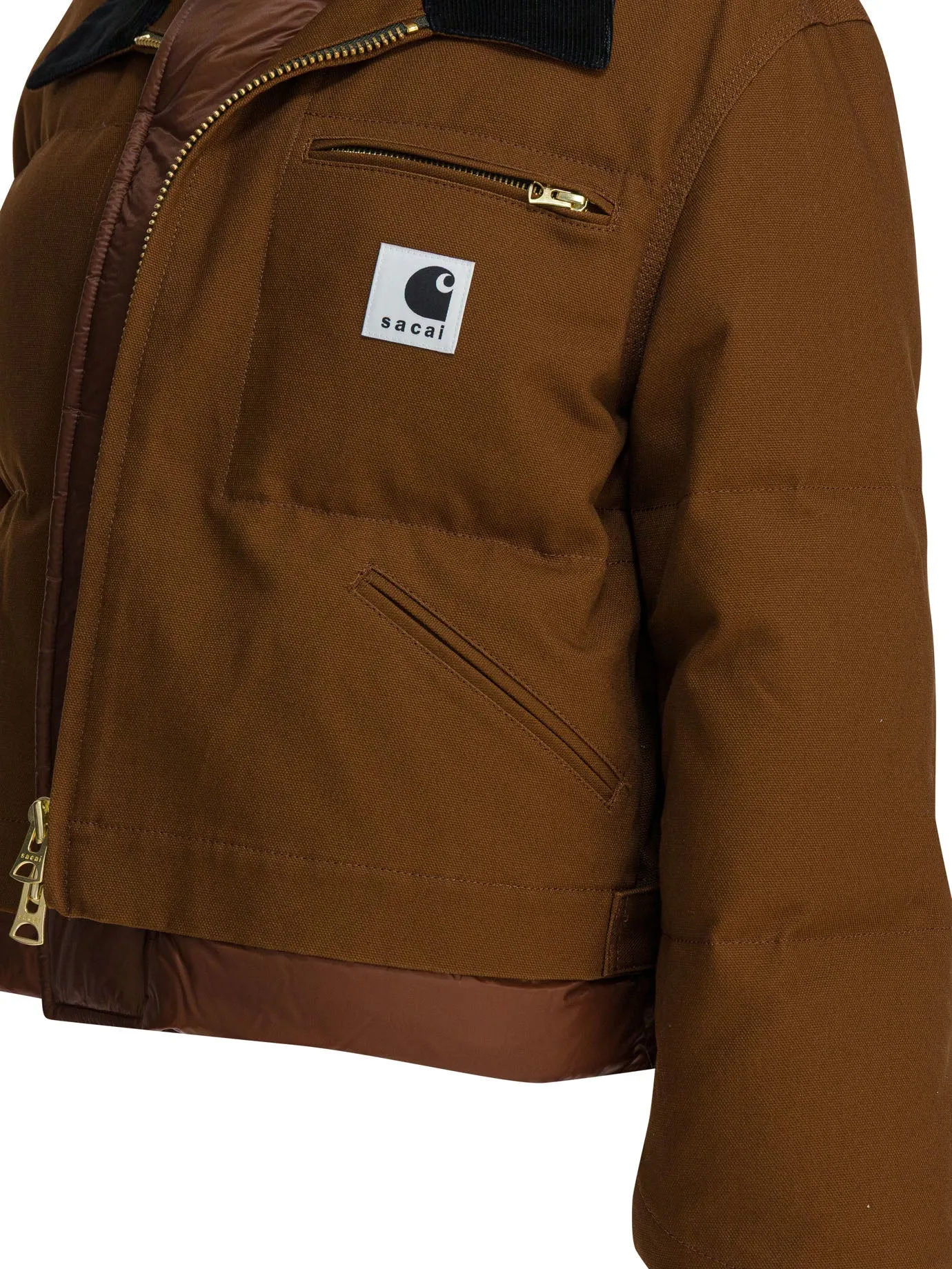 BEIGE COTTON DOWN JACKET sold by Lord & Taylor product image thumbnail 4