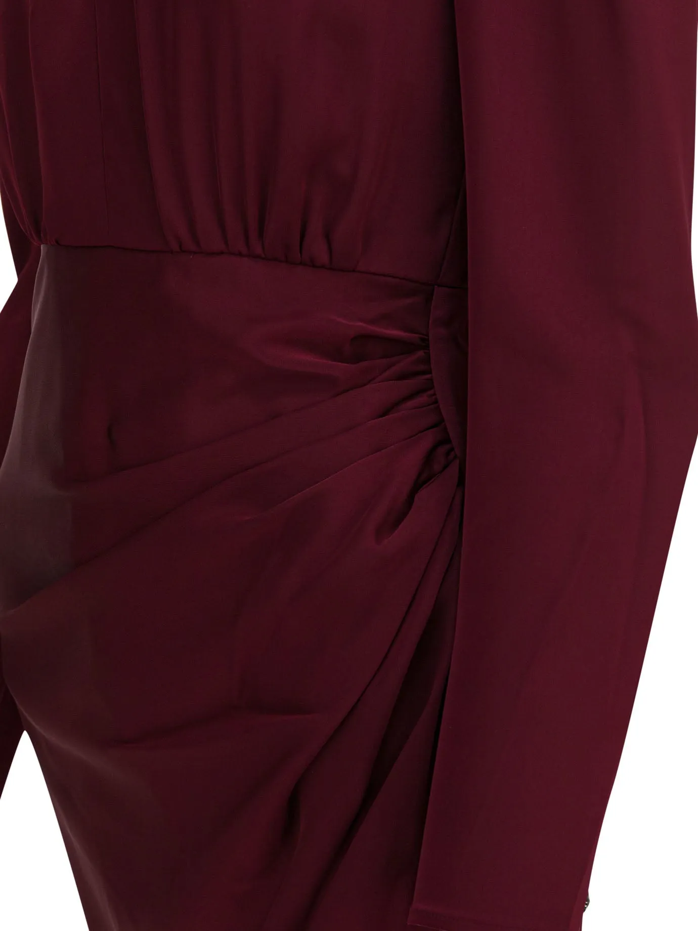 RED PURPLE POLYESTER DRESS sold by Lord & Taylor product image thumbnail 4