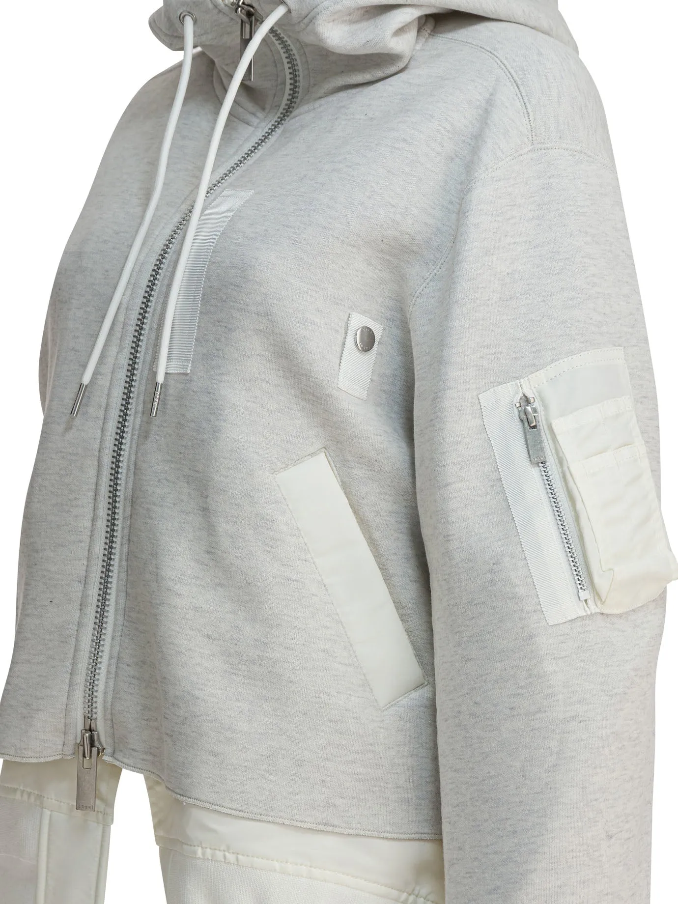 GREY COTTON BLEND SWEATSHIRT sold by Lord & Taylor product image thumbnail 4