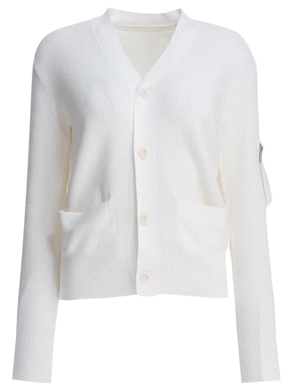 WHITE COTTON BLEND KNITWEAR sold by Lord & Taylor