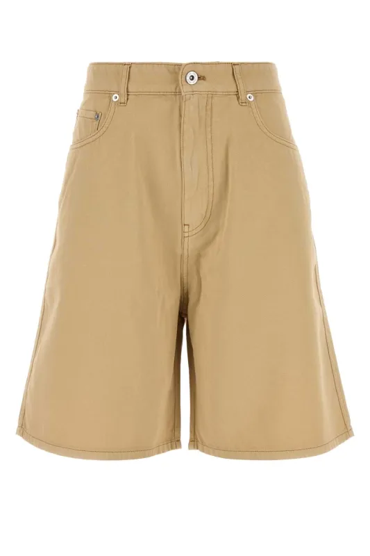 BEIGE COTTON BERMUDA SHORTS sold by Lord & Taylor