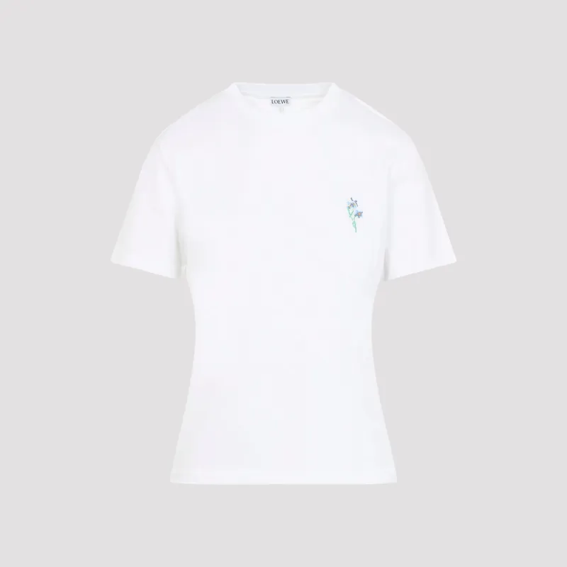 WHITE COTTON RELAXED FIT T-SHIRT sold by Lord & Taylor
