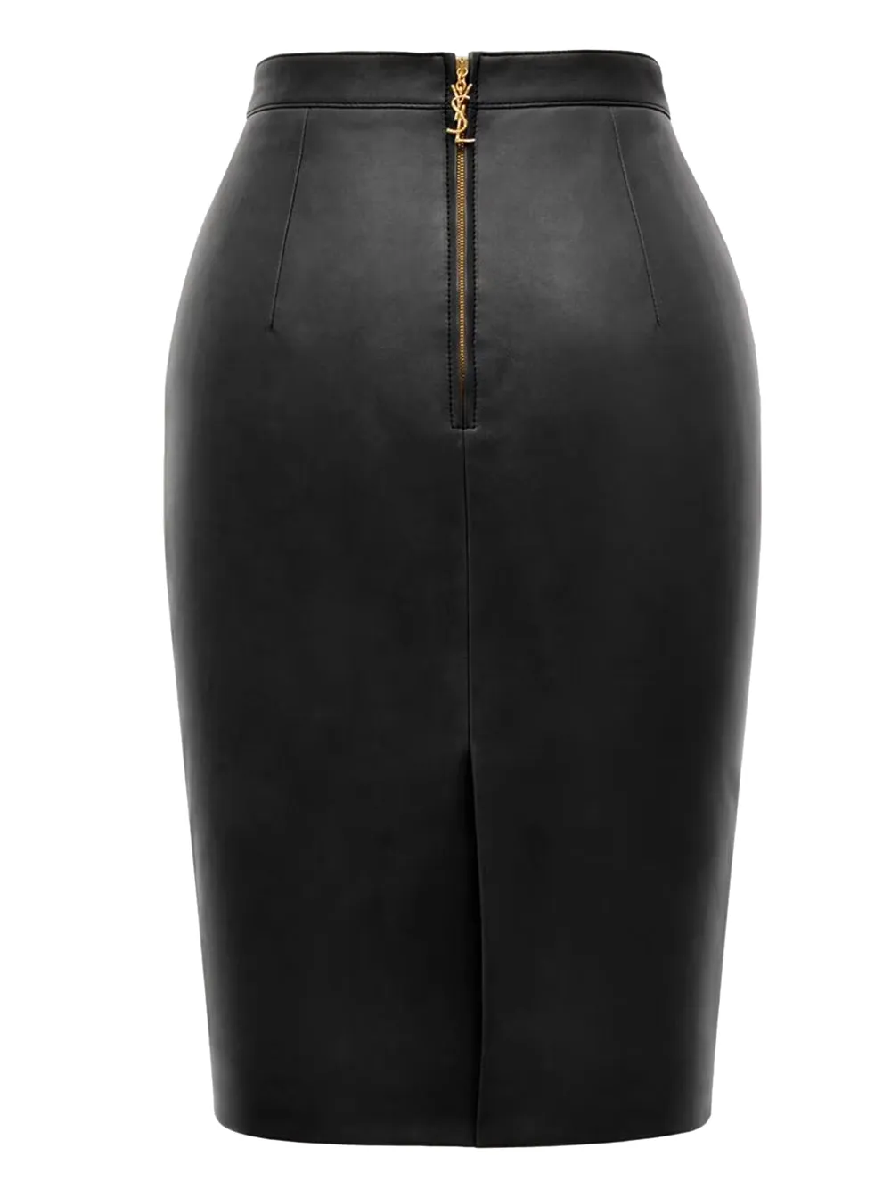 CASSANDRE LAMBSKIN PENCIL SKIRT sold by Lord & Taylor product image thumbnail 2