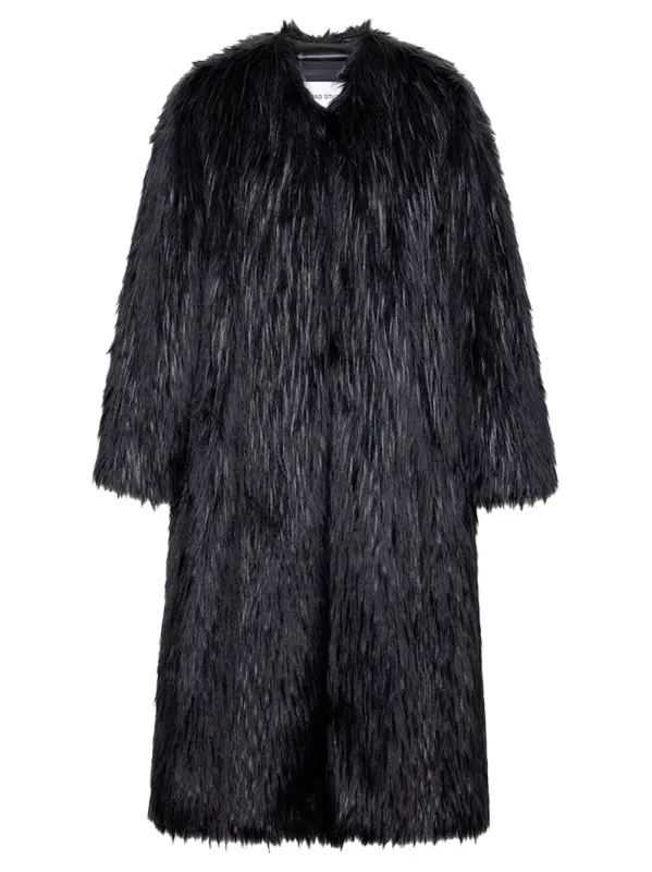 CAROLINA FAUX FUR LONG COAT sold by Lord & Taylor